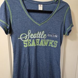 Seattle Seahawks blue shirt size small